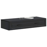 Wall-Mounted Side Table Wall-mounted Black 87.5 x 34.5 x 17 cm 899346