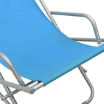 Rocking Chairs 2 pcs Steel Blue 310340