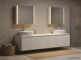 Bathroom Cabinet Set 5 pcs White Engineered Wood 3406447