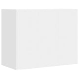 Wall Cabinet White 75x35x60 cm Engineered Wood 848423