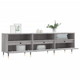 TV Cabinet Grey Sonoma 150x30x44.5 cm Engineered Wood 831266