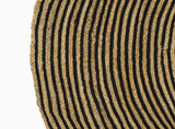 Area Rugs Black 240 cm Jute 42010756