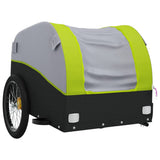 Bike Trailer Black and Green 45 kg Iron 94130