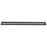 Walk-in Shower Wall with Shelf Black 118x190 cm ESG Glass&Aluminium 3185486