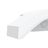 Outdoor LED Wall Light with Sensor White Die-cast Aluminium 4006282