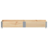 Pallet Collar 150x50 cm Solid Wood Pine 4010293