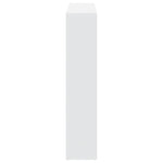Book Cabinet White 137.5x29x137.5 cm Engineered Wood 3310289