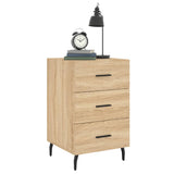 Bedside Cabinet Sonoma Oak 40x40x66 cm Engineered Wood 827679