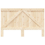 Headboard 160x104 cm Solid Wood Pine 358400