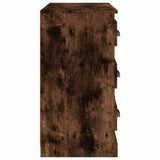 Sideboard Smoked Oak 70x35.5x67.5 cm Engineered Wood 816437