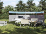 Camping Windbreak Blue 366x152x152 cm Waterproof 94741