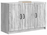Sideboard Grey Sonoma 89 x 34.5 x 77 cm Engineered Wood 895801