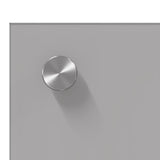 Kitchen Backsplash Light Grey 110 x 50 cm Tempered Glass 42001305
