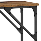 Console Table Old Wood 140 x 29 x 75 cm Engineered Wood 883528