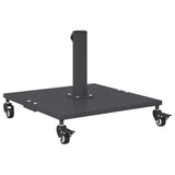 Outdoor Umbrella Base Dark grey 45 x 45 x 31 cm Steel 42009950