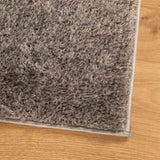 Rug ISTAN High Pile Shiny Look Grey 200x280 cm 375679