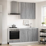 Kitchen Unit LYON 5 pcs Grey Sonoma Engineered Wood 3438232