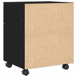 File Cabinet Black Oak 45 x 38 x 54 cm Engineered Wood 862771