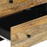 Side Cabinet 60x33x75 cm Solid Wood Mango 356894