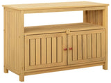 Garden Console Table Light Acacia 80 x 35 x 75 cm 42026800