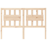 Bed Headboard Natural Pine Solid pinewood 140.5 cm wide 818565