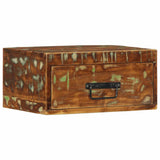Wall-mounted Bedside Cabinet Solid Wood Reclaimed 4017453