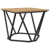 Coffee Table 3 pcs Artisan Oak Engineered Wood and Steel 868284