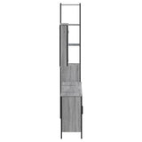 4 Piece Bathroom Furniture Set Grey Sonoma Engineered Wood 3214813