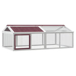 Run Box Mocha 200x112.5x74 cm Solid Wood Pine 172301