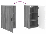 Wall-Mounted Cabinet Grey Sonoma 33 x 34.5 x 90 cm 899271