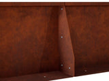 Retaining Wall 4 pcs 60 x 12 x 50 cm Weathering Steel Rusty 3449092
