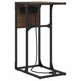 Bedside Cabinet Brown Oak 41.5 x 26 x 60.5 cm Engineered Wood 859604