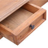 Writing Desk with Drawers 90x50x101 cm Solid Mahogany Wood 283912