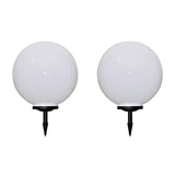 Outdoor Pathway Lamps 2 pcs LED 50 cm with Ground Spike 277118