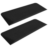 Threshold Ramps 2 pcs 110x41x5 cm Rubber 150975