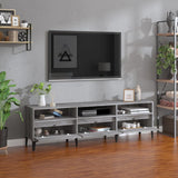 TV Cabinet Grey Sonoma 150x30x44.5 cm Engineered Wood 831923