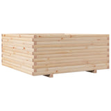 Garden Planter 110x110x49.5 cm Solid Wood Pine 3282544