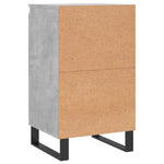 ZNTS Sideboard Concrete Grey 40x35x70 cm Engineered Wood 831076