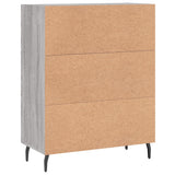 Sideboard Grey Sonoma 69.5x34x90 cm Engineered Wood 830282