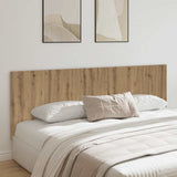 Wall Headboard Artisian Oak 240x1.5x80 cm Engineered Wood 856831