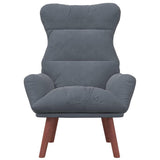 Armchair Dark Grey 69 x 74 x 93 cm Velvet 42001835