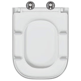 Toilet Seat White 47.5 x 35 x 3.6 cm Duroplast 42002361