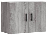 Wall Cabinet Grey Sonoma 60x31x60 cm Engineered Wood 829994