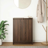 Sideboard Brown Oak 57x34x76 cm Engineered Wood 861622