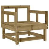 Garden Chairs 2 pcs Impregnated Wood Pine 825393