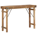 Console Table Brown 110 x 35 x 76 cm Solid Reclaim wood 4019617