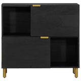 Sideboard Black 80x33x75 cm Engineered Wood 4017675