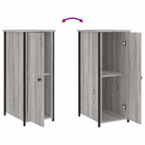 Bedside Cabinets 2 pcs Grey Sonoma 32x42x80 cm Engineered Wood 825970
