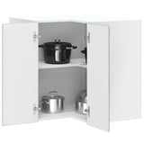 Kitchen Wall Corner Cabinet Kalmar Grey Sonoma Engineered Wood 853623