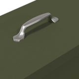 Chicken Feeder Olive Green 41.5 x 20.5 x 33 cm 874655